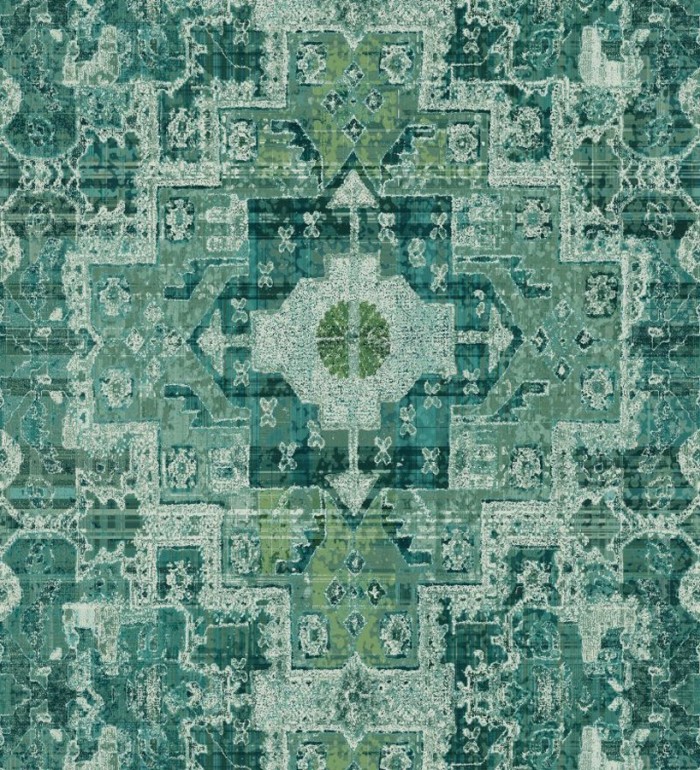 Papel pintado mosaico étnico estilo boho - Boho Etnik 676906