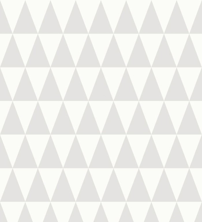 Papel pintado triángulos gris y blanco estilo nórdico - Nordem Mountains 676915