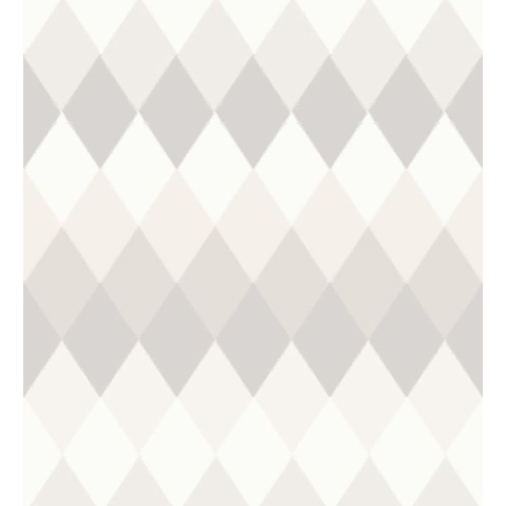 Papel pintado rombos tonos grises estilo nórdico - North Tandem 676925