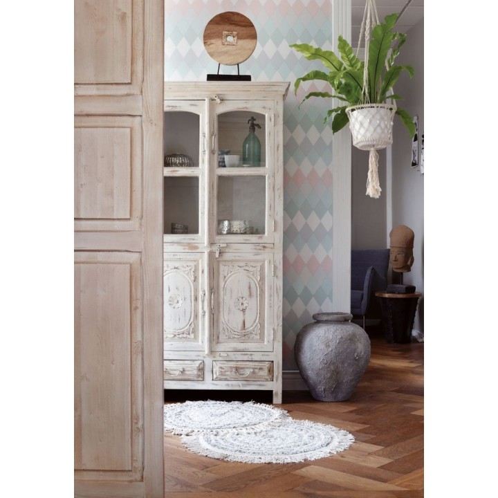 Papel pintado rombos multicolor estilo nórdico - North Tandem 676926