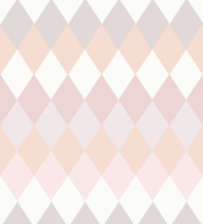 Papel pintado rombos tonos nude estilo nórdico - North Tandem 676927