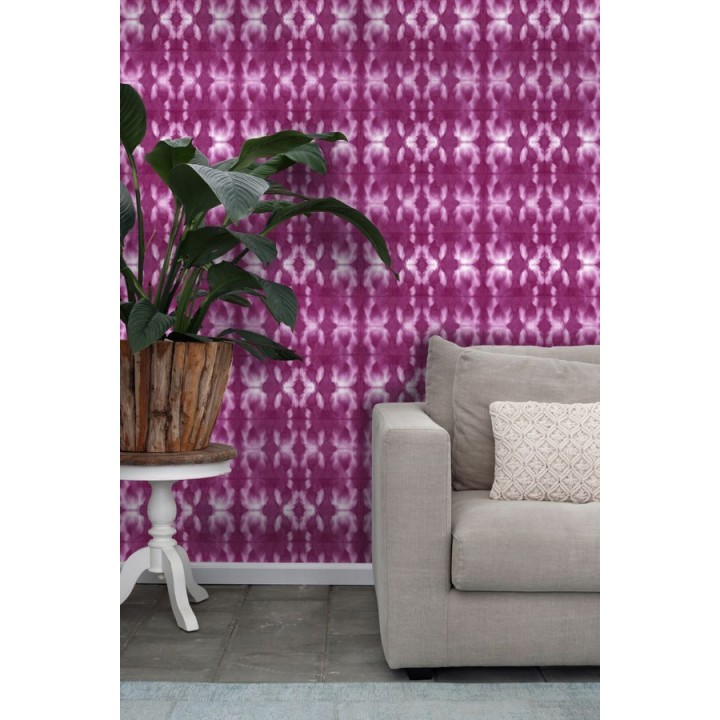 Papel pintado cadenetas difuminadas tonos rosa estilo nórdico - Astrid Nordic 676931