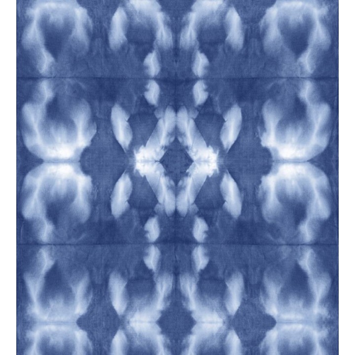 Papel pintado cadenetas difuminadas azul marino estilo nórdico - Astrid Nordic 676932