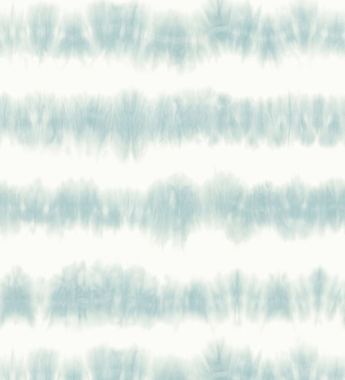 Papel pintado rayas dfuminadas verde menta apagado estilo nórdico - Raya Astrid Ethnic 676933