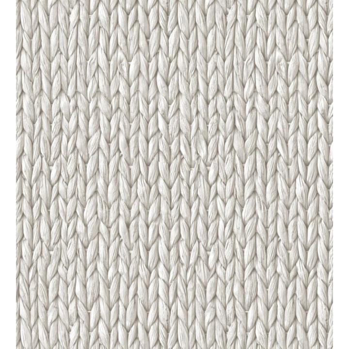 Papel pintado imitación trenzado de mimbre - Beirut Concept 676945