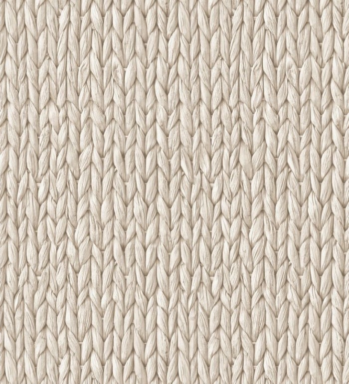 Papel pintado imitación trenzado de mimbre - Beirut Concept 676946