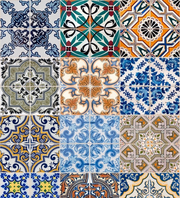 Papel pintado azulejos árabes estilo persa - Persian Soul 676948