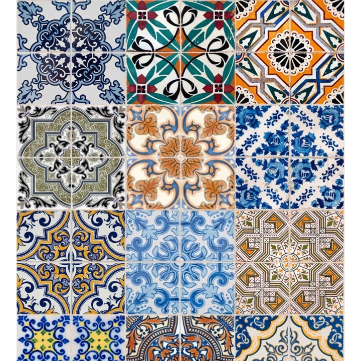 Papel pintado azulejos árabes estilo persa - Persian Soul 676948