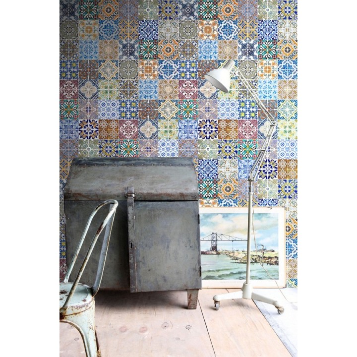 Papel pintado azulejos árabes estilo persa - Persian Soul 676948