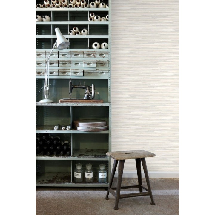 Papel pintado de rayas difuminadas en tonos - Ibizan Stripes 676974