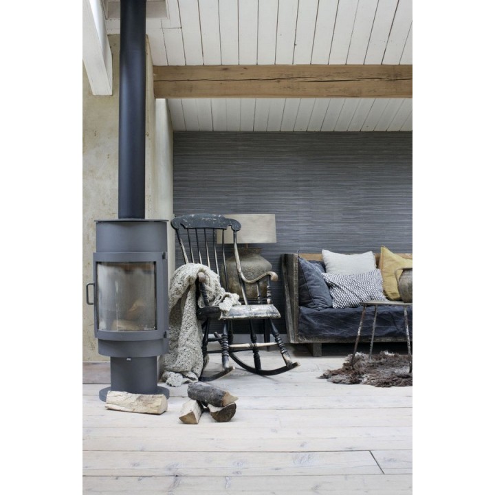 Papel pintado de rayas difuminadas en tonos - Ibizan Stripes 676976