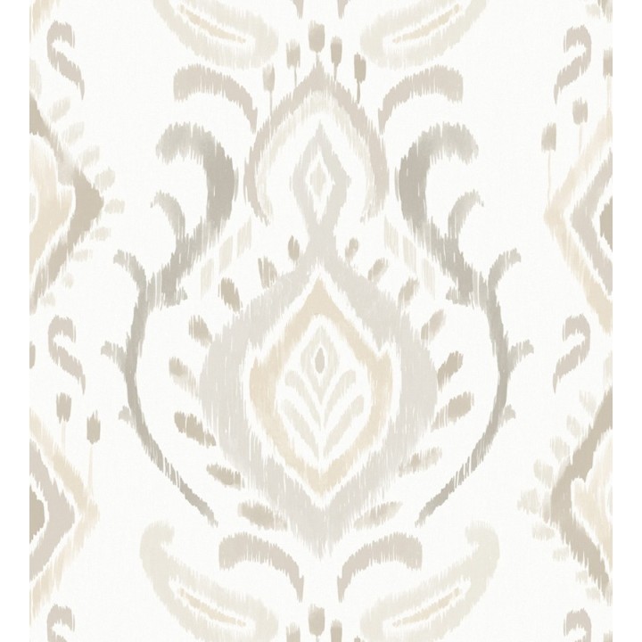 Papel pintado damasco moderno estilo nórdico - Scandinavian Queen 677001
