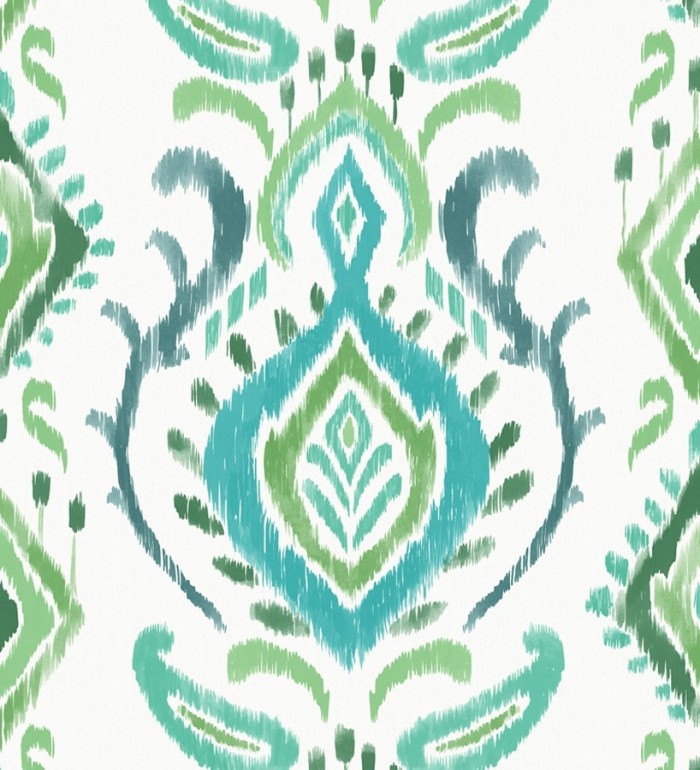 Papel pintado damasco moderno estilo nórdico - Scandinavian Queen 677004