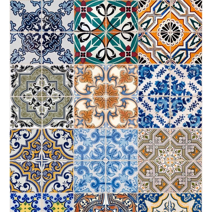 Papel pintado azulejos árabes estilo persa - Persian Soul 677009