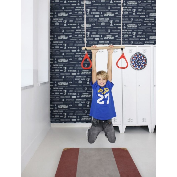 Papel pintado club de rugby fondo azul marino - Rugby Club 677035