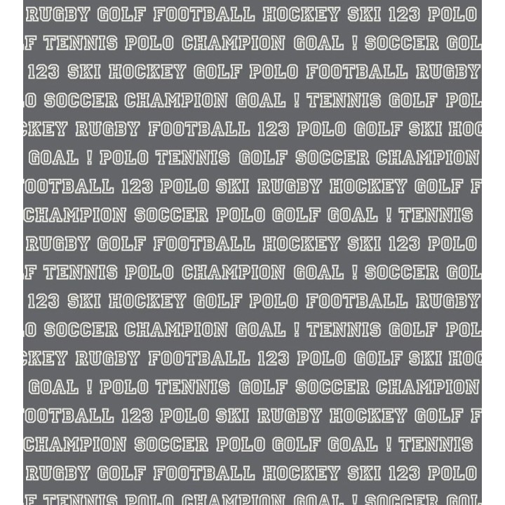 Papel pintado nombres de deportes fondo gris oscuro - Champion Goal 677051