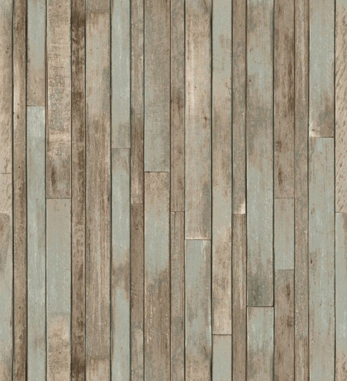 Papel pintado listones de madera pequeños estilo nórdico - Algarve Beach 677060