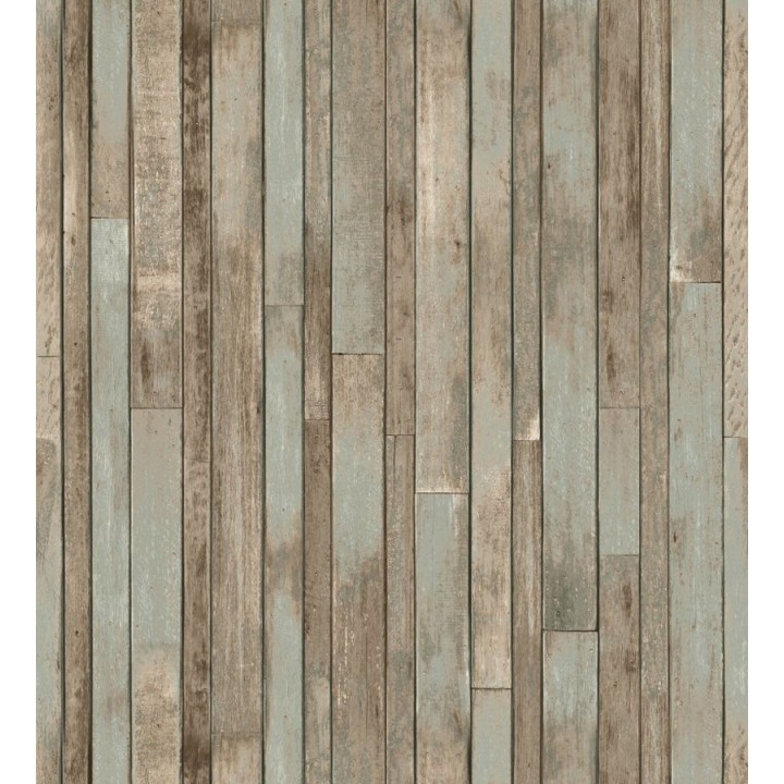 Papel pintado listones de madera pequeños estilo nórdico - Algarve Beach 677060