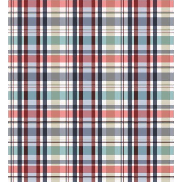 Papel pintado cuadros escoceses - Goodman 677066