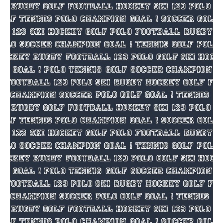 Papel pintado nombres de deportes fondo azul marino - Champion Goal 677078