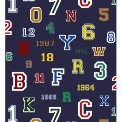 Papel pintado Team Numbers 677080