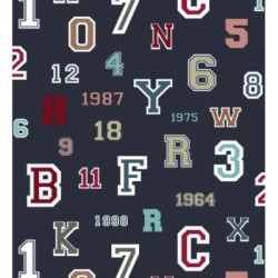 Papel pintado Team Numbers 677081