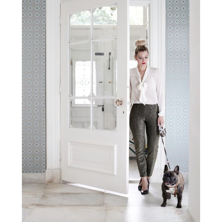 Papel pintado geométrico moderno - Megan Chic 677196