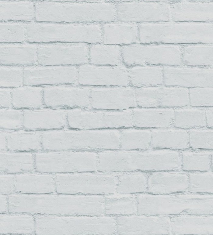 Papel pintado ladrillo gris claro estilo nórdico - Nassau Street 677204