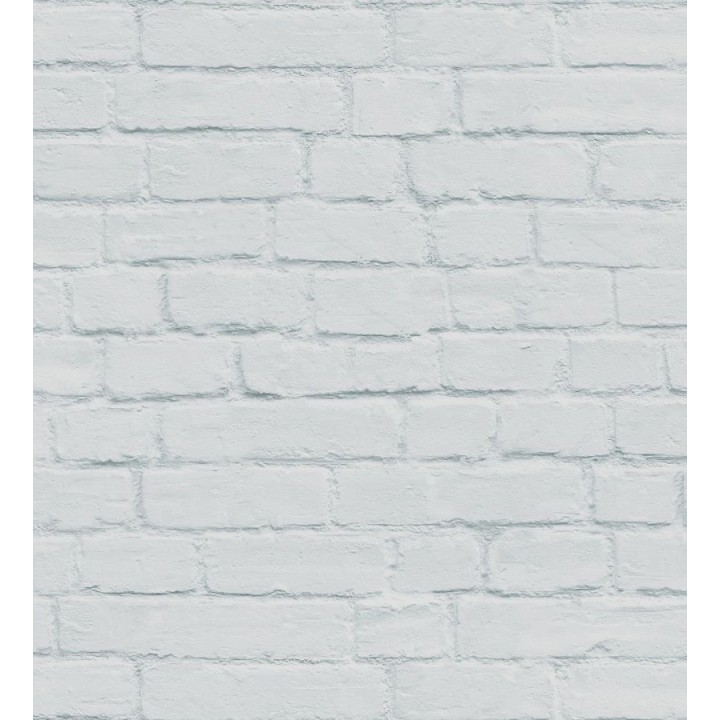 Papel pintado ladrillo gris claro estilo nórdico - Nassau Street 677204