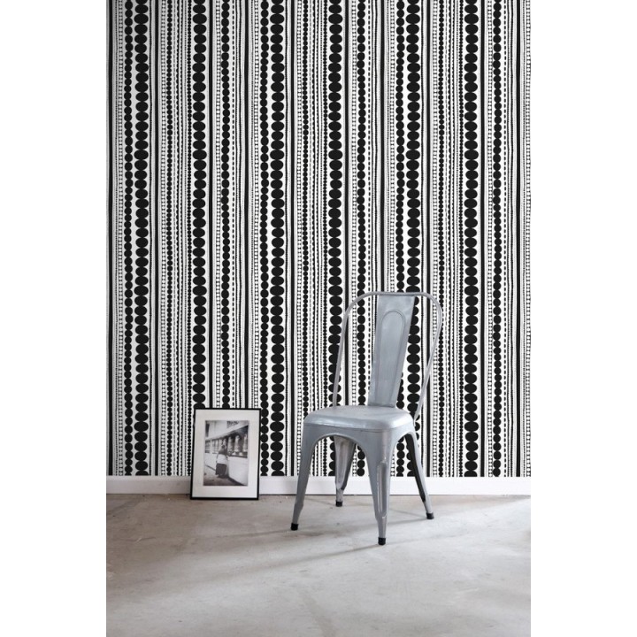 Papel pintado raya desigual estilo moderno - Raya Megan Chic 677211