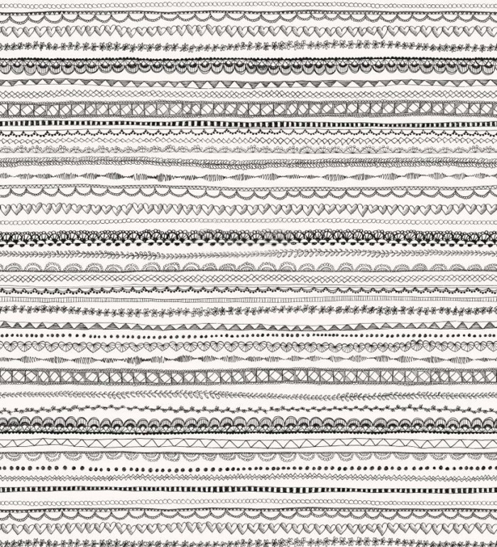 Papel pintado rayas desiguales estilo chic - Chic Love 677214