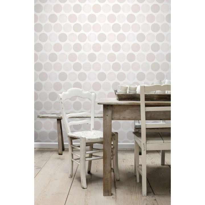 Papel pintado lunares grandes - Pop Dance 677230