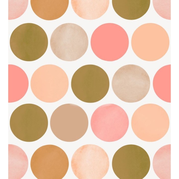 Papel pintado lunares grandes - Pop Dance 677231