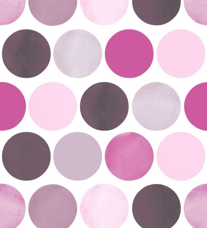 Papel pintado lunares grandes - Pop Dance 677233