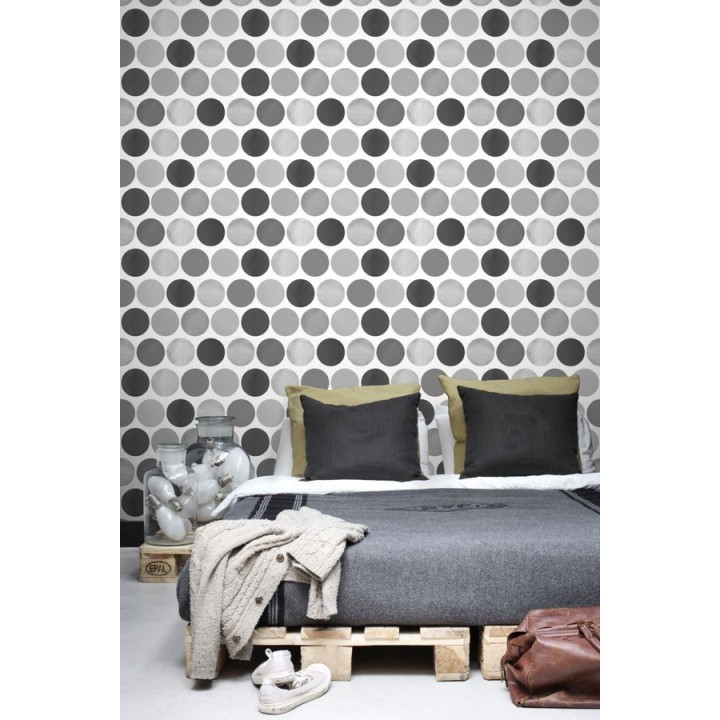 Papel pintado lunares grandes - Pop Dance 677234