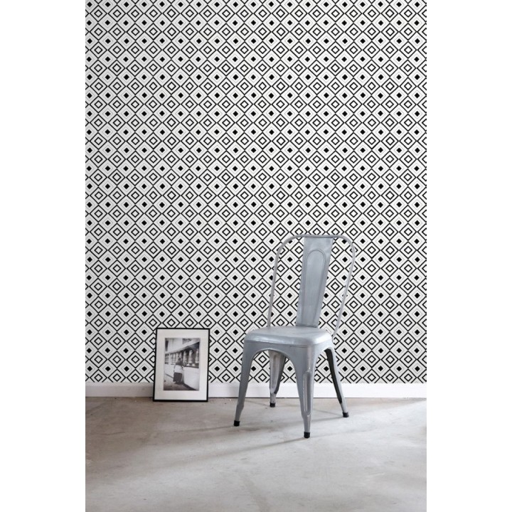 Papel pintado geométrico moderno - Megan Chic 677236