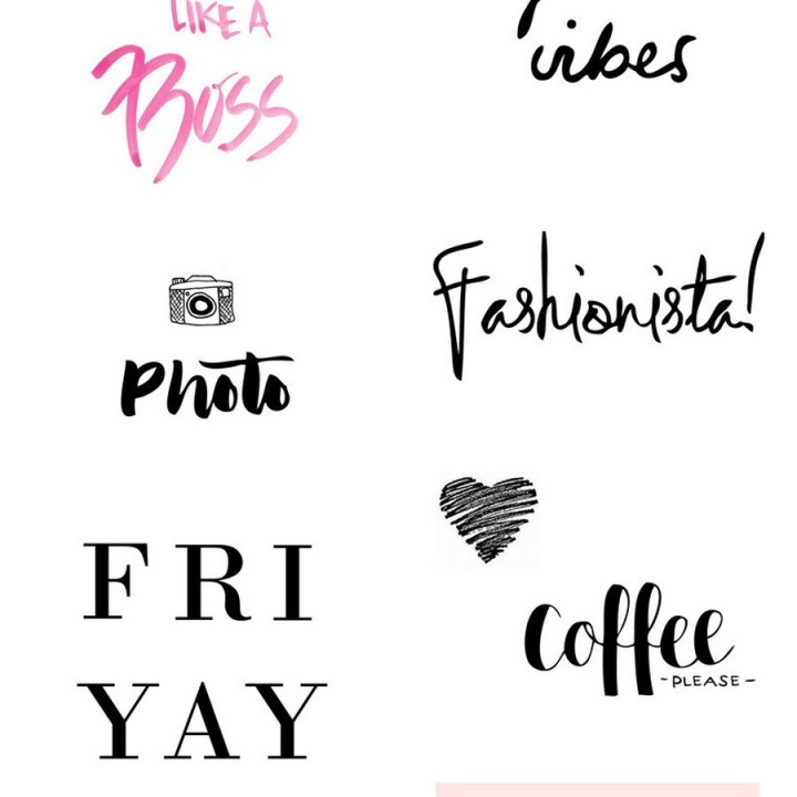Papel pintado mensajes fashionitas - Friday Vibes 677244