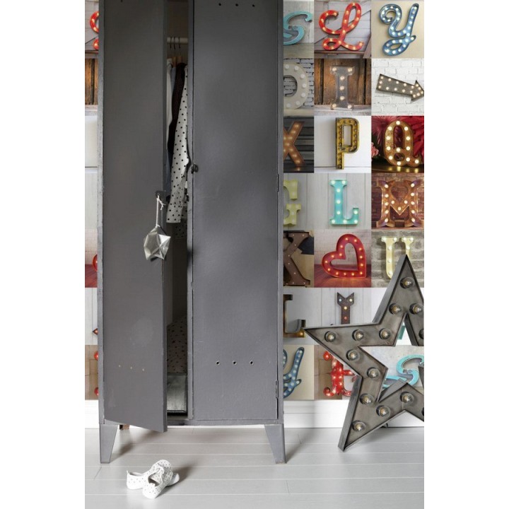 Papel pintado letras modernas luminosas - Modern Torch Signs 677245