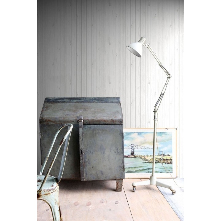 Papel pintado listones de madera estilo nórdico - Sintra Wood 677268