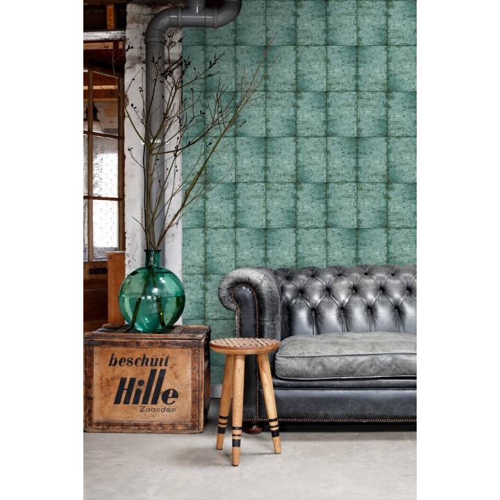 Papel pintado losetas materiales - Springfield 677281