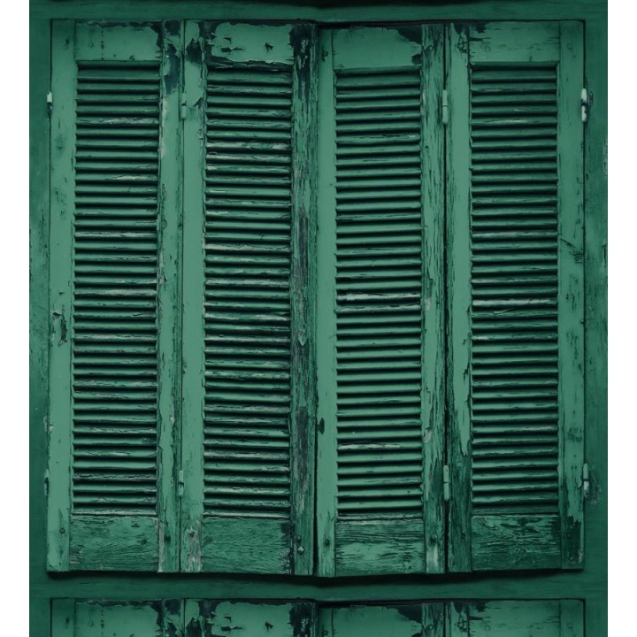 Papel pintado ventana de madera envejecida estilo vintage - Sintra Windows 677287