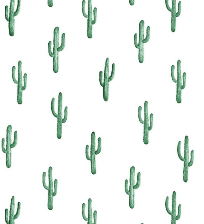 Papel pintado plantas de cactus - Western Land 677302