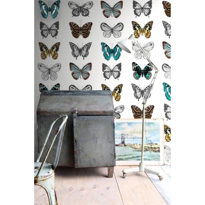 Papel pintado mariposas grandes estilo tropical - Pretty Butterfly 677315