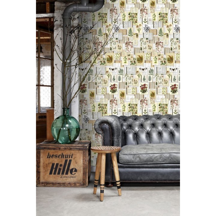 Papel pintado libro de colección de plantas - Plants Book 677316