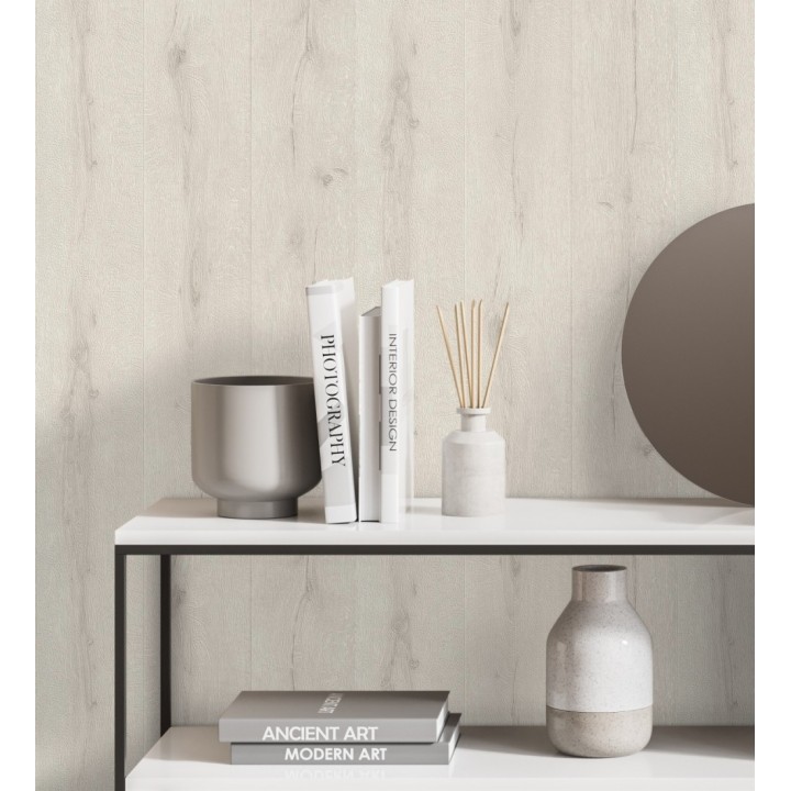 Papel pintado imitación tablas de madera rústica - Coimbra 6017