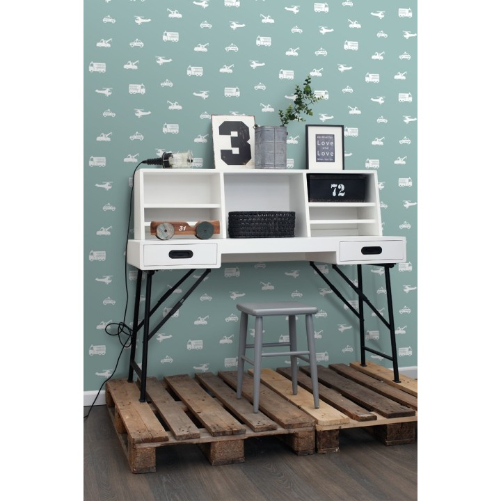 Papel pintado infantil medios de transporte - City Transport 677338