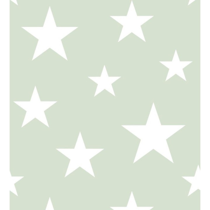 Papel pintado estrellas infantiles - Lucky Planet 677339