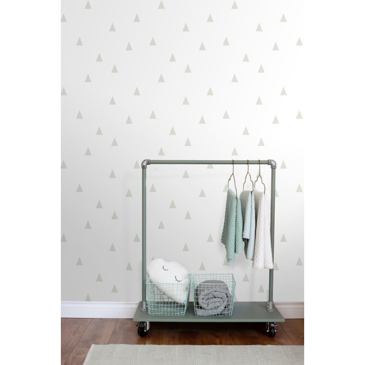 Papel pintado triángulos infantiles estilo nórdico - Nordic Fantasy 677342
