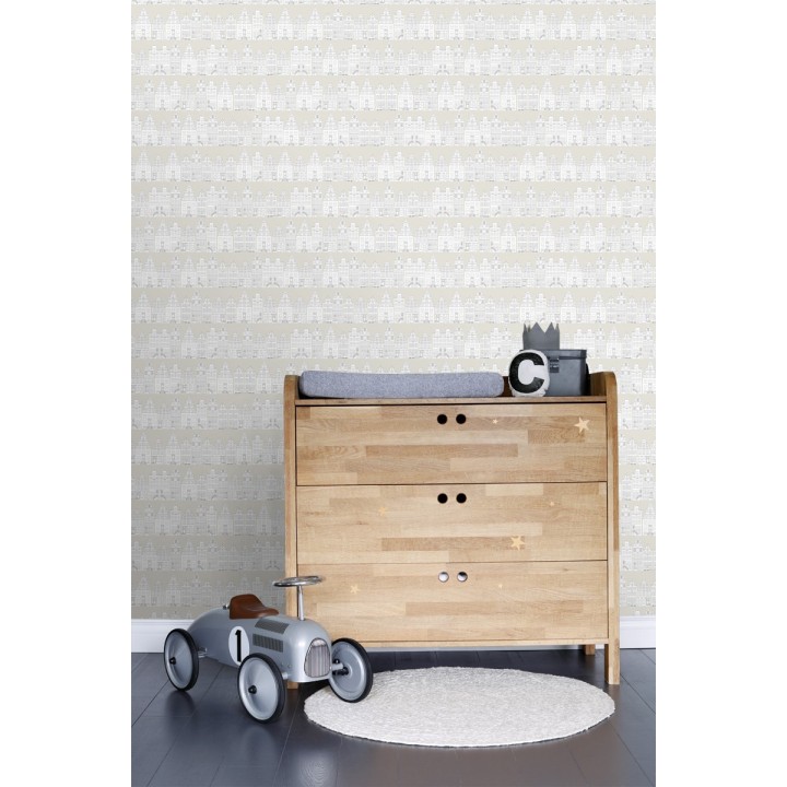 Papel pintado infantil edificios - Montgomery Street 677347