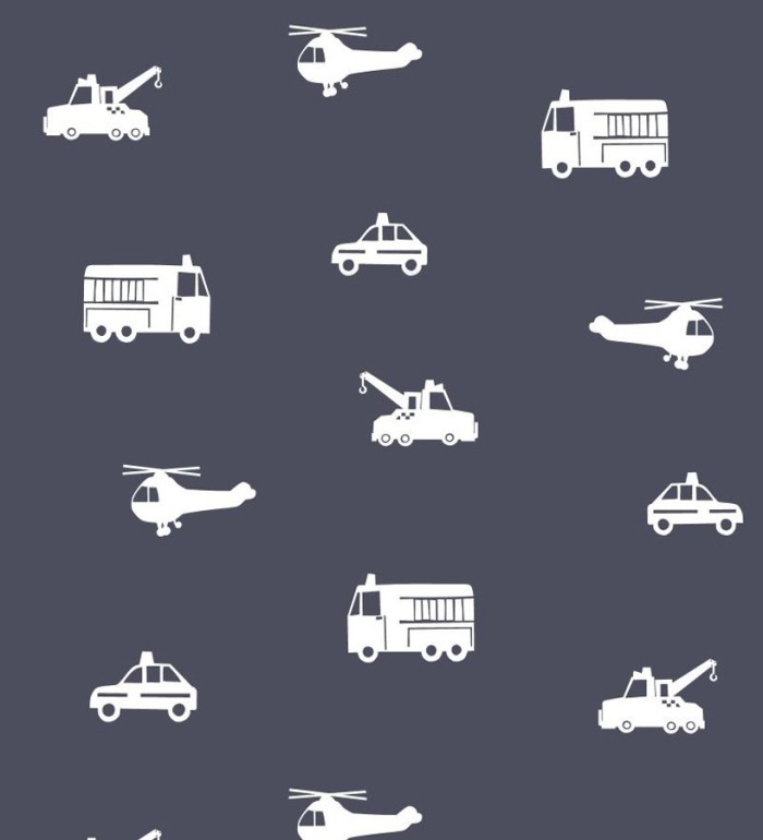 Papel pintado infantil medios de transporte - City Transport 677354